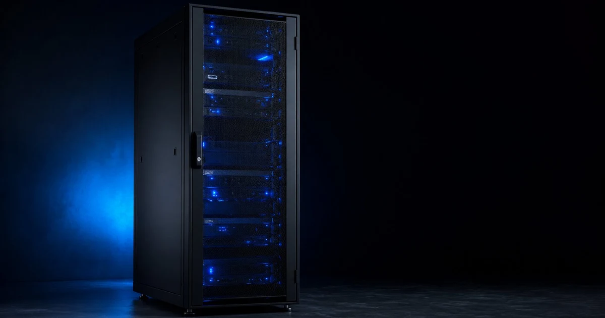 Server rack s monitoringem — správa serverů HlidamIT.cz